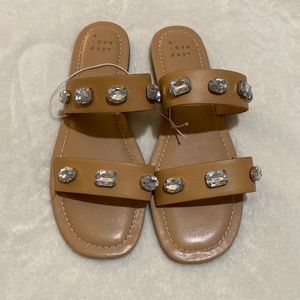 NWOT a new day Brit Embellished Sandals